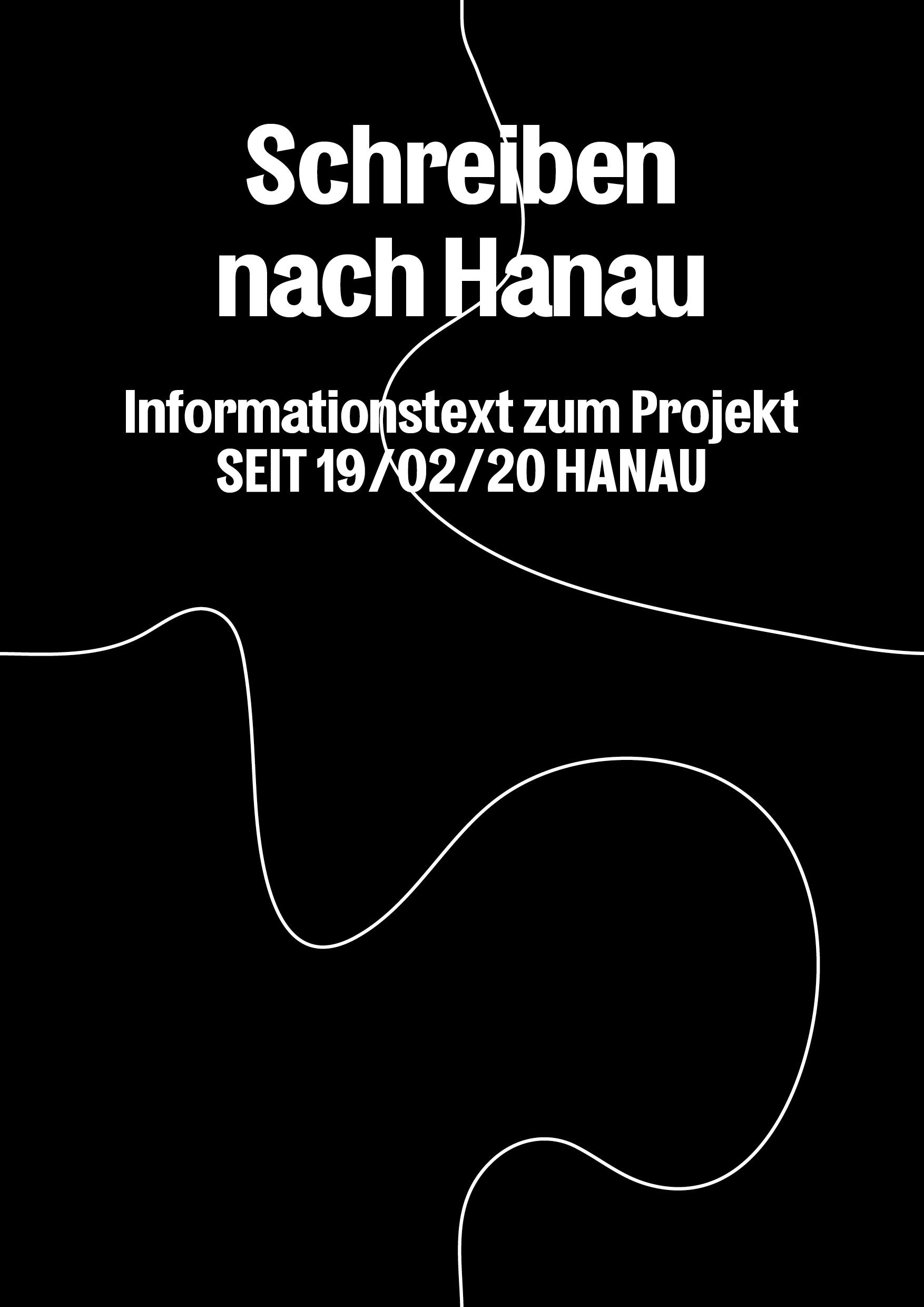 Schreiben nach Hanau